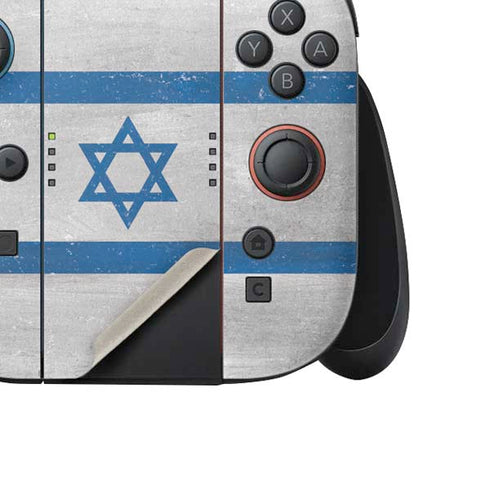 Israel Flag Distressed Nintendo Switch 2 (2025) Joy-Con Controller Skin